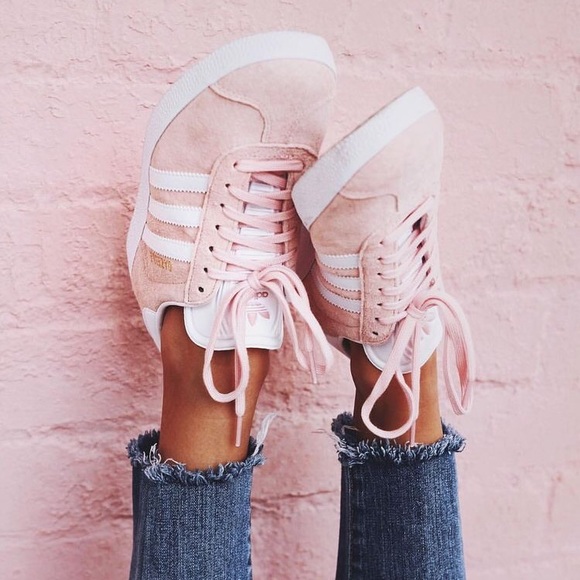 adidas Shoes - Adidas gazelle sneakers pink white
